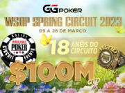 A WSOP Spring Circuit terá 18 eventos com anéis em disputa