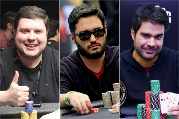 Anderson Kubicke, Erik Marasco e Rafael Saad asseguraram seus espaços no Main Event