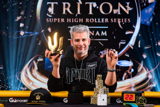 Nacho Barbero, campeão do Evento #2 da Triton Vietnam (Foto: Triton Poker)