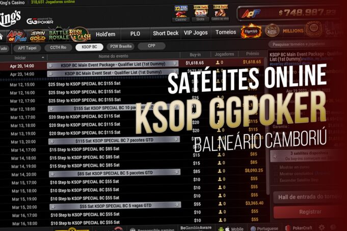 GGPoker entregará pacote para o KSOP Special de graça