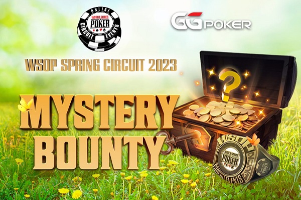 Big $25 Mystery Bounty é a grande novidade da WSOPC Spring no GGPoker