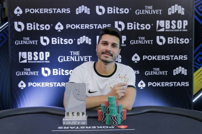 Emerson Sheik, campeão do Turbo KO do BSOP São Paulo