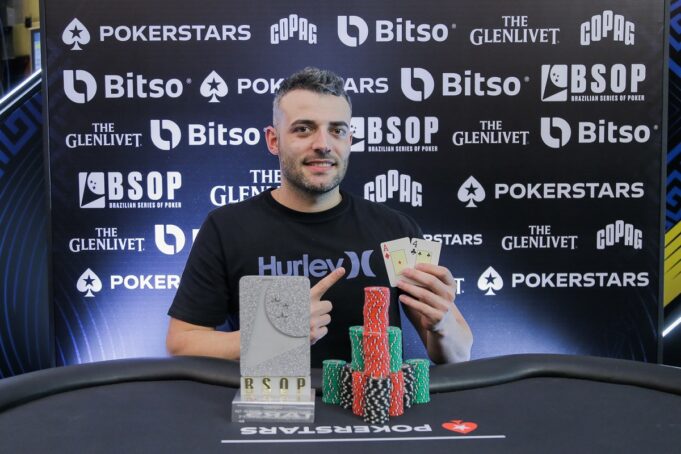 Willian Cestari, campeão do Last Chance do BSOP São Paulo