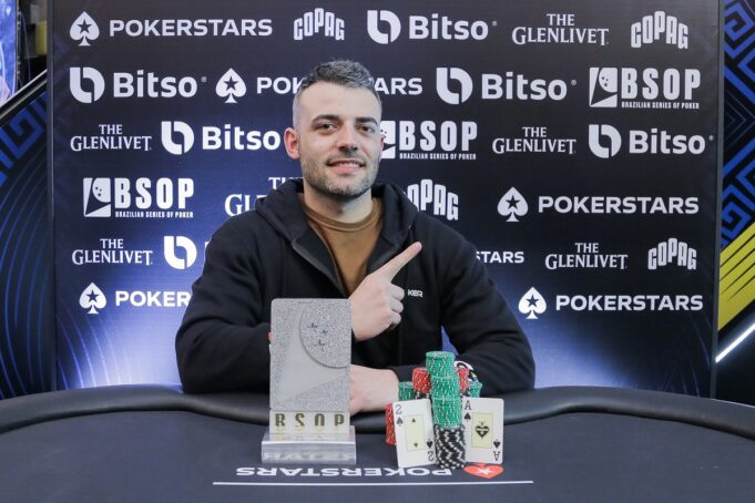 Willian Cestari, campeão do No-Breaks Deepstack do BSOP São Paulo