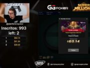 Daniel Souza ficou com o título do Freeroll SuperPoker