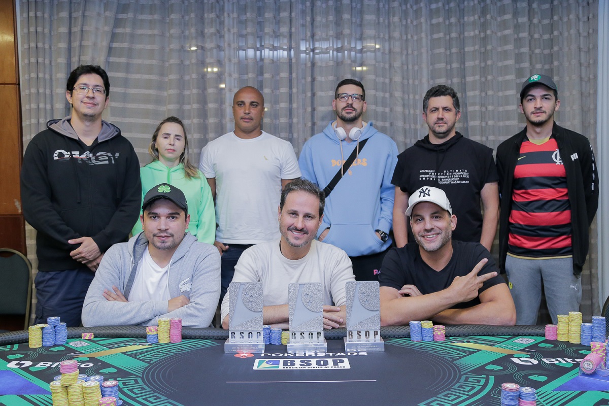 Mesa final do Progressive KO do BSOP São Paulo