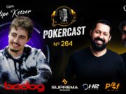 Felipe Ketzer conversou com os apresentadores no Pokercast