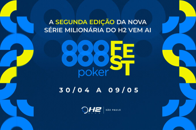 O 888poker Fest entregará R$ 1 milhão em prêmios