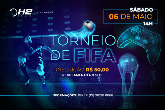 Torneio de FIFA será atração no H2 Club Campinas