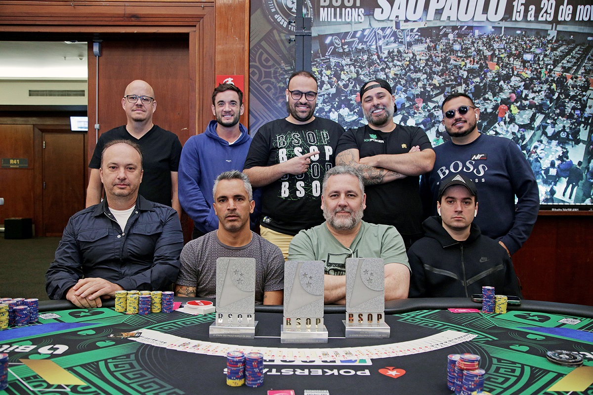 Mesa Final do PL Omaha do BSOP São Paulo