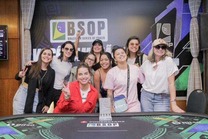 Mesa final do Ladies do BSOP São Paulo