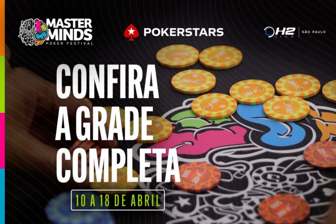 O MasterMinds acontecerá entre os dias 10 e 18 de abril