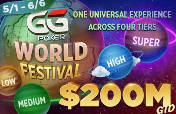 A World Festival chega para entrar para a história do GGPoker