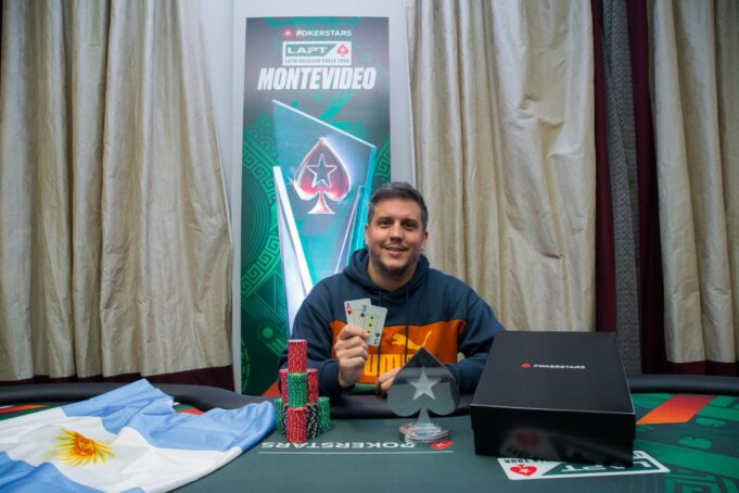 Dante Maino - Campeão do NLH 6-Max Mystery KO do LAPT Montevidéu