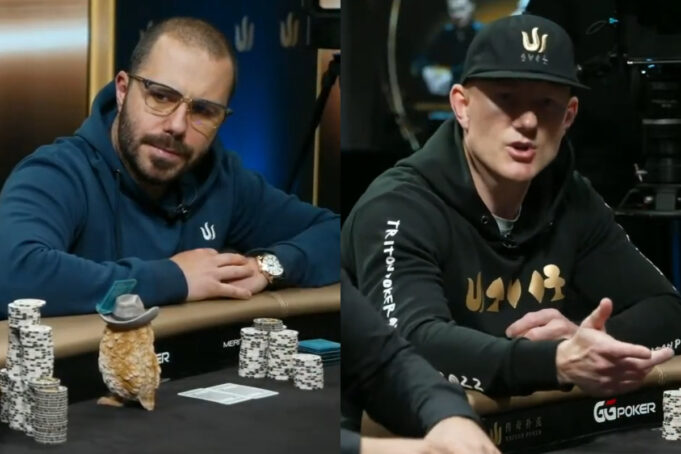 O clima esquentou entre Dan Smith e Jason Koon (Foto: Reprodução/Youtube Triton Poker)