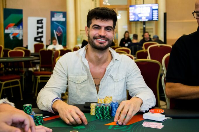 Guthemberg Moreira liderou o chip count do Dia 2