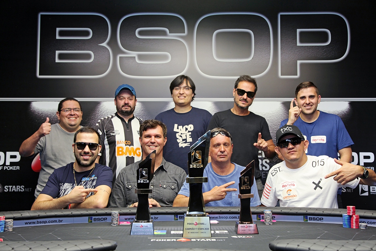 Mesa Final do Main Event do BSOP Brasília