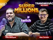 Victor Marques e Alan Ferreira estarão juntos para a transmissão do Super MILLION$