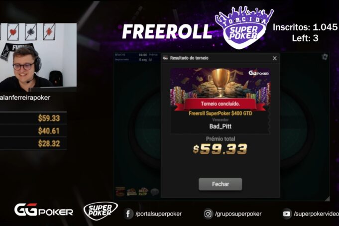 O Freeroll SuperPoker reuniu um belo field no GGPoker