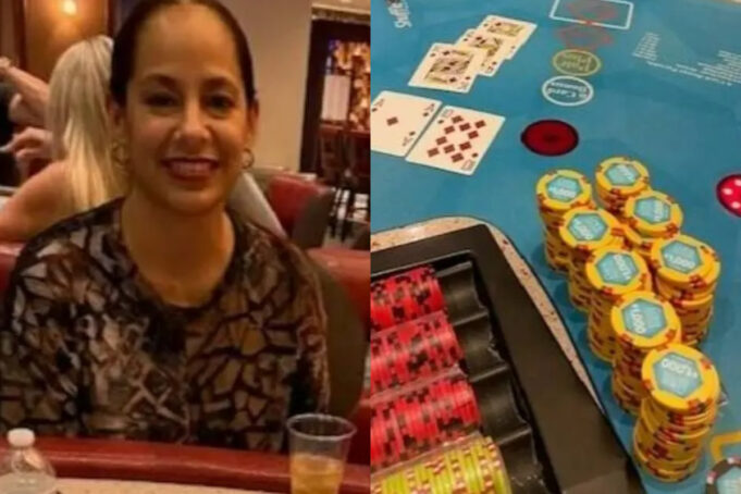 Angelica Veronica forrou no Dia das Mães em Las Vegas