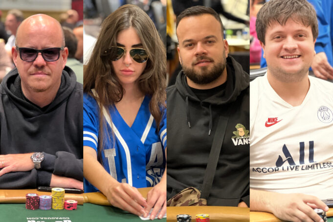 Brasileiros marcaram presença em peso no Dia 1B do Monster Stack da WSOP