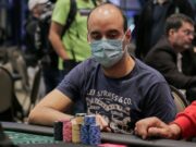 Ricardo Augusto, chip leader do Dia 1 do High Rollers