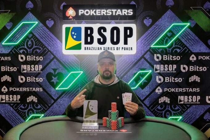 Ronaldo Diesel, campeão do NLH Turbo KO do BSOP Brasília