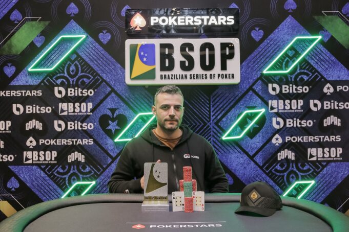 Willian Cestari, campeão do Win The Button Turbo KO do BSOP Brasília