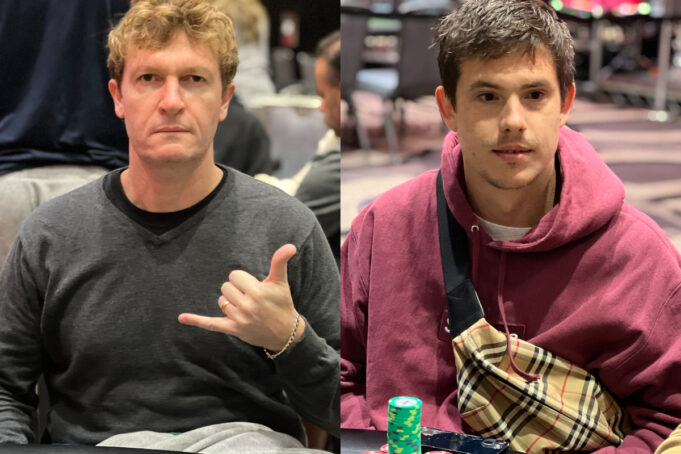 Camillo Baggiani e Gustavo Castro alcançaram o Dia Final do Evento #37 da WSOP