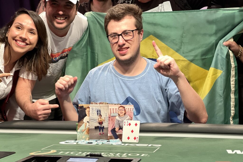 Gabriel Schroeder conquistou o primeiro bracelete da carreira, o 24º da história do Brasil