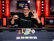 Josh Arieh entrou para um grupo seleto de pentacampeões (Foto: WSOP)