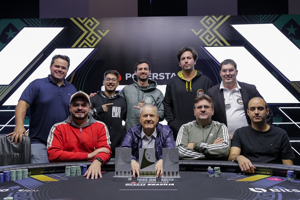 Mesa final do 1-Day High Rollers do BSOP Brasília