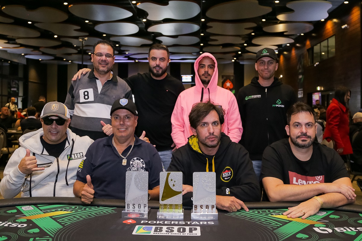 Mesa final do PL Omaha 5 Cartas do BSOP Brasília