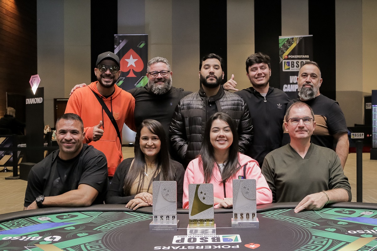 Mesa final do Deepstack Turbo do BSOP Brasília