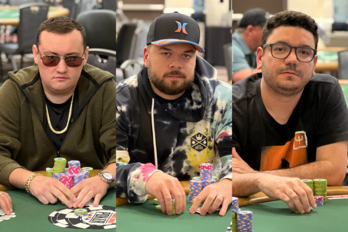 Marcos Exterkotter avançou com o segundo maior stack no torneio da WSOP