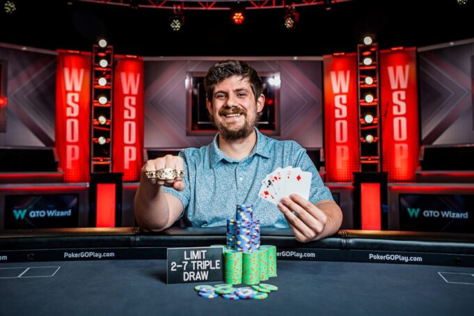 Nick Pupillo fez bonito nas mesas do Horseshoe & Paris Las Vegas (Foto: WSOP)