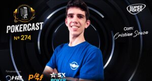 Cristian Souza esteve no episódio 274 do Pokercast