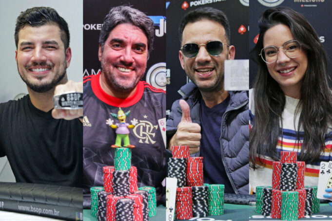 Medeiros, Martins, Dutra e Vidal comemoraram títulos valiosos no último BSOP Winter Millions