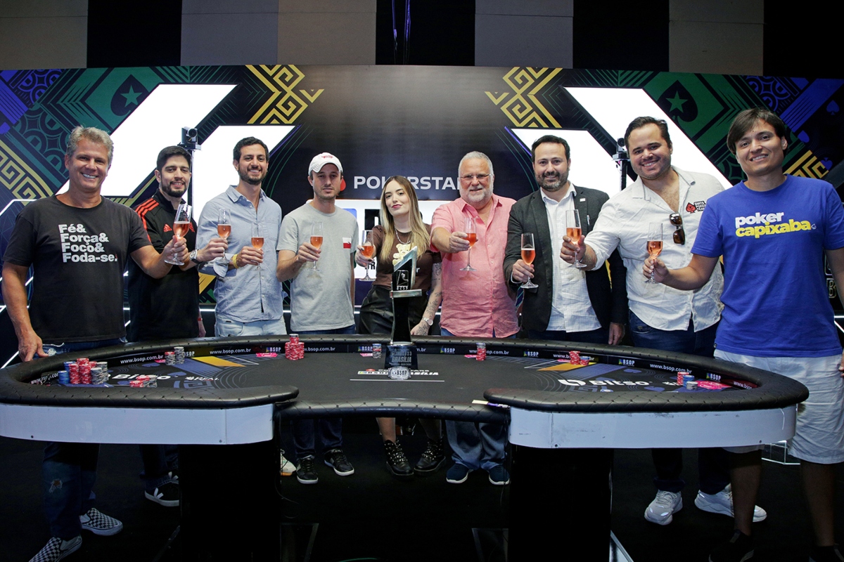 Mesa final Main Event – BSOP Brasília