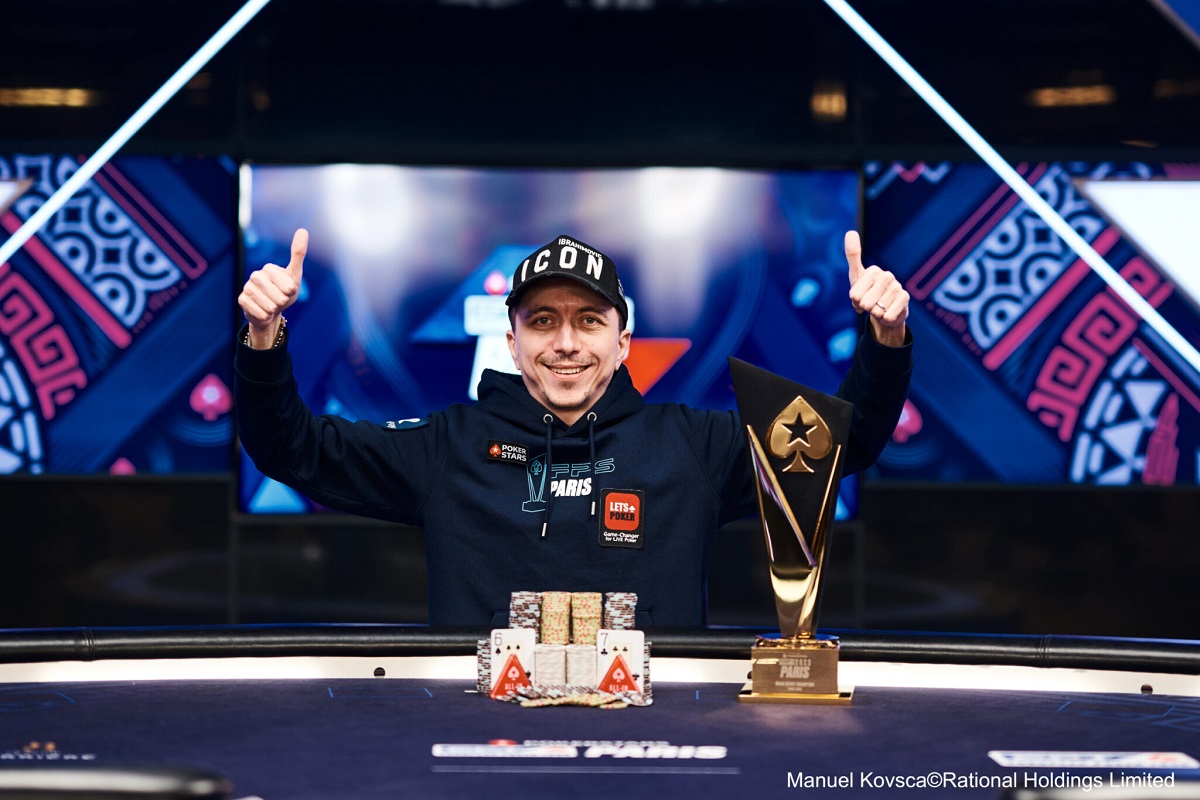 Razvan Belea, campeão do EPT Paris 2023