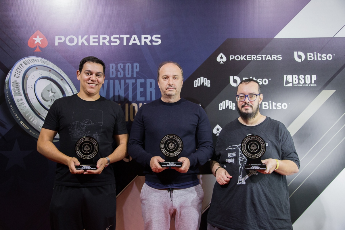 Pódio do 9-Game - BSOP Winter Millions