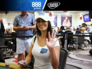 Embaixadores 888poker relataram suas experiências no Dia 1 do Main Event (Foto: Reprodução/YouTube)