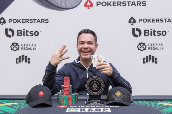 Carlos Castro - Campeão do Big Pot Turbo do BSOP Winter Millions