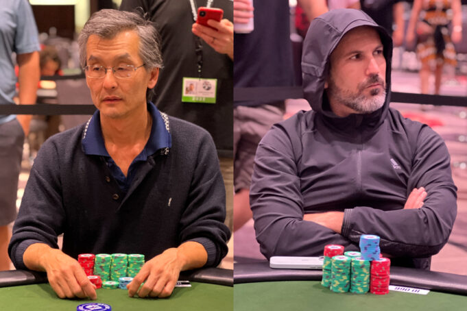 Ricardo Nakamura e Eider Cruz ficaram próximos de alcançar o bracelete na WSOP