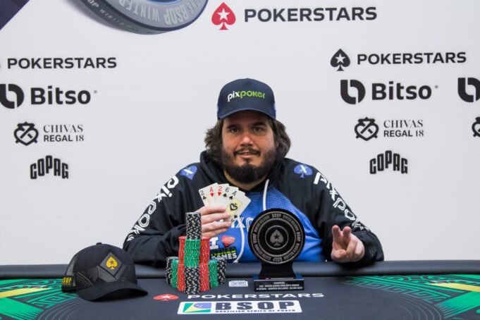 Marcelo Cunha - Campeão Mixed Games Dealers Choice - BSOP Winter Millions