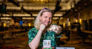 Martin Nielsen levou a forra de US$ 270.160 (Foto: WSOP)