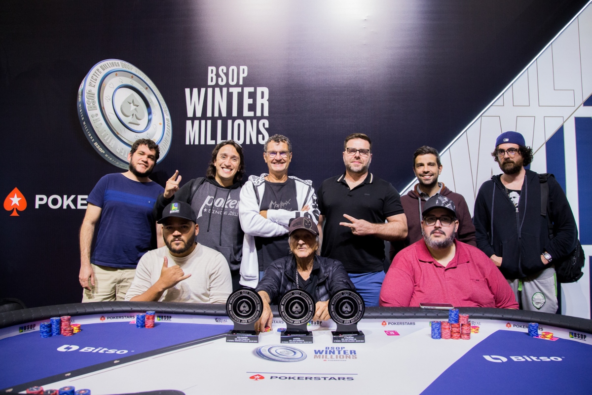 Mesa final do NLH Turbo KO - BSOP Winter Millions