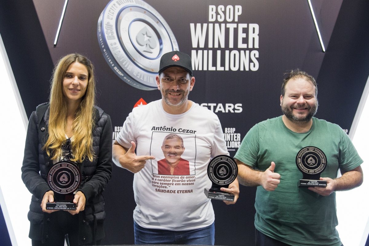 Pódio do Meia Milha - BSOP Winter Millions