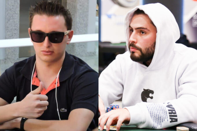 Leonardo Ampese e Olivio Gontijo deram show no PokerStars