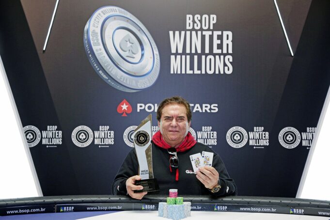 Antonio Santichio - Campeão One-Day High Rollers PKO - BSOP Winter Millions